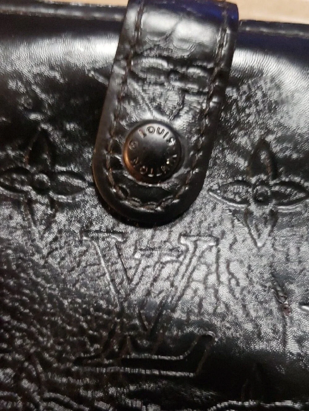 Louis Vuitton glossy patent